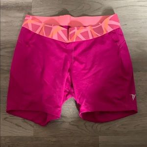 Old navy spandex! Pink with cute abstract band